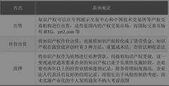 知識產權如何實現(xiàn)變現(xiàn)？